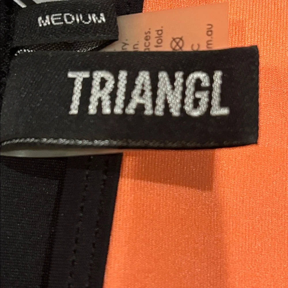 Triangl Swimwear Pink, Orange & Black Bikini Set - Picture 2 of 6
